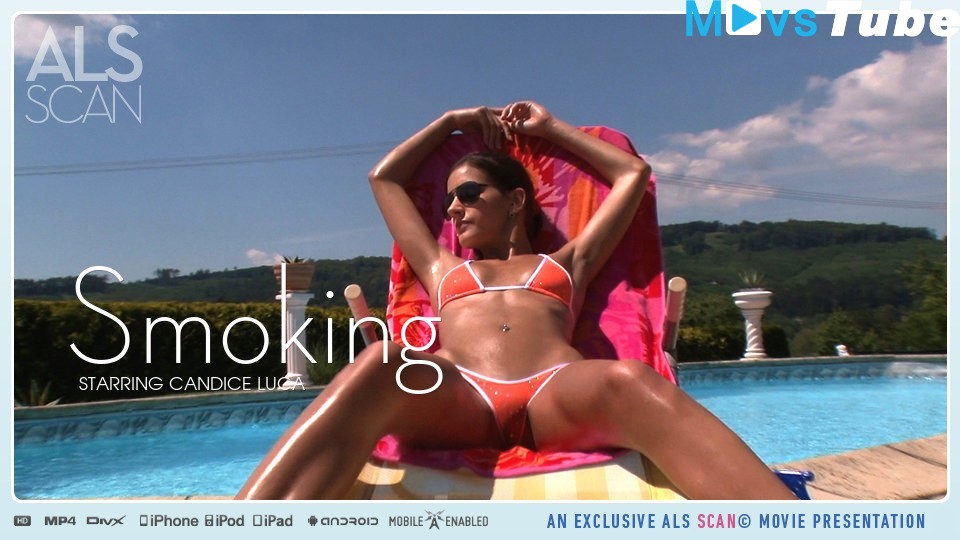 Smoking Alsscan 2013 Candice Luca Medium Breasts, Fingering