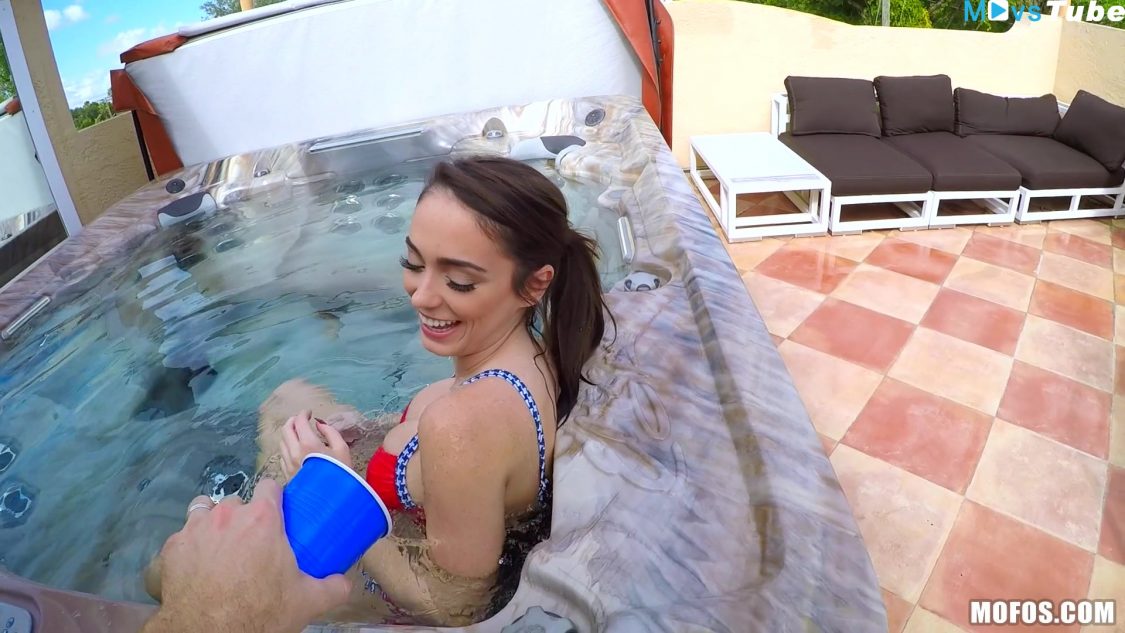 Facial For Hot Tub Hottie Mofosbsides 2018 Ashly Anderson Reverse Cowgirl, Sex