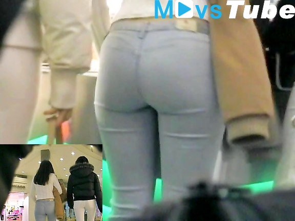 Two great butts in tight ass jeans Upskirtcollection 2012  Girls In Tight Jeans