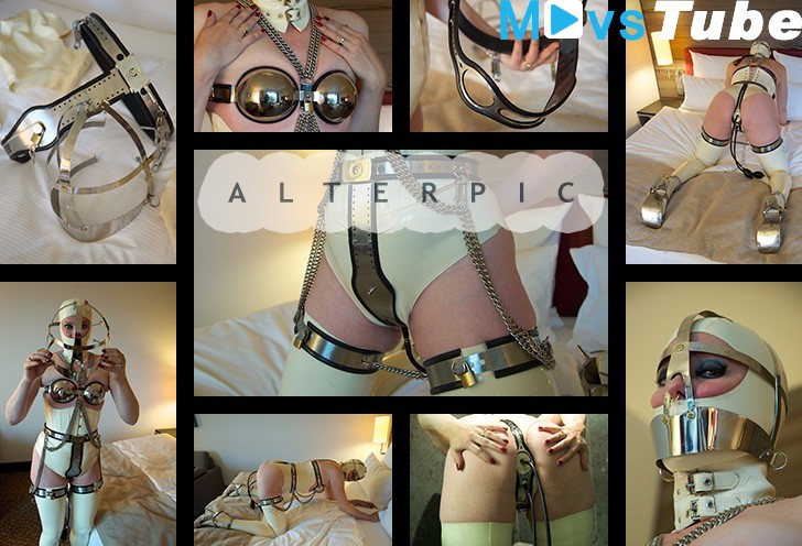 DP Chastity – 2/2 Alterpic.com 2019 Anna Rose Rubber, Latex