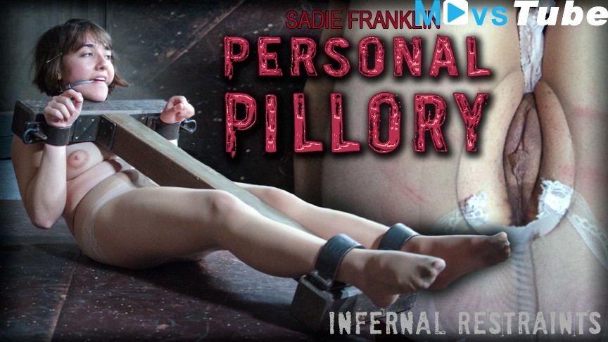 Personal Pillory Infernalrestraints.com  2016  Sadie Franklin Ass Whipping, Metal Bondage
